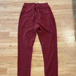 BuffBunny Jewel Jogger Vineyard Dark Red Small
